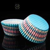 100pcs Grease Proof Cupcake Paper Holders