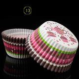 100pcs Grease Proof Cupcake Paper Holders