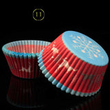100pcs Grease Proof Cupcake Paper Holders