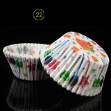 100pcs Grease Proof Cupcake Paper Holders