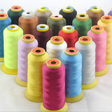 2000Meter Thread for Sewing  Industrial Machine Spool Multicolor High strength  Sewing Supplies Polyester Box Serger