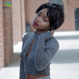 Short Wig Human Hair Wigs Pixie Cut Wig