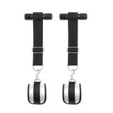 BDSM Toys Hang On Door Bondage Handcuff Blindfold Sex Toys For Couples Leather Restraints Rope Flirting Fetish  Slave Adult Game