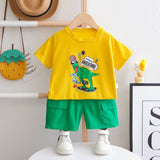 Baby Boy Clothes Sport Clothing Tracksuit Summer Casual Clothes Set T-shirt +shorts 2PCS Toddler Clothing Sets 0-4 Years