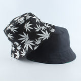 New Fashion Cow Print Hat White Black Bucket Hat Reversible Fisherman Caps Summer Hats For Women Gorras