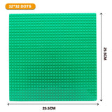 Classic City Road Street Baseplate Block Straight Crossroad Curve T-Junction DIY Assembly Building Blocks Parts Base Plate Gift