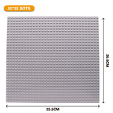 Classic City Road Street Baseplate Block Straight Crossroad Curve T-Junction DIY Assembly Building Blocks Parts Base Plate Gift