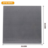 Classic City Road Street Baseplate Block Straight Crossroad Curve T-Junction DIY Assembly Building Blocks Parts Base Plate Gift