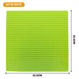 Classic City Road Street Baseplate Block Straight Crossroad Curve T-Junction DIY Assembly Building Blocks Parts Base Plate Gift