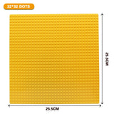 Classic City Road Street Baseplate Block Straight Crossroad Curve T-Junction DIY Assembly Building Blocks Parts Base Plate Gift