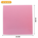 Classic City Road Street Baseplate Block Straight Crossroad Curve T-Junction DIY Assembly Building Blocks Parts Base Plate Gift