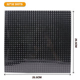 Classic City Road Street Baseplate Block Straight Crossroad Curve T-Junction DIY Assembly Building Blocks Parts Base Plate Gift