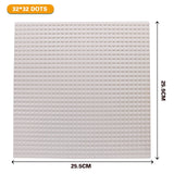 Classic City Road Street Baseplate Block Straight Crossroad Curve T-Junction DIY Assembly Building Blocks Parts Base Plate Gift
