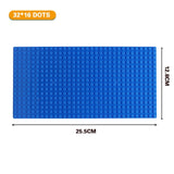 Classic City Road Street Baseplate Block Straight Crossroad Curve T-Junction DIY Assembly Building Blocks Parts Base Plate Gift