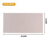 Classic City Road Street Baseplate Block Straight Crossroad Curve T-Junction DIY Assembly Building Blocks Parts Base Plate Gift