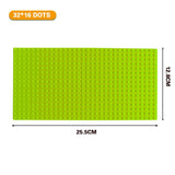 Classic City Road Street Baseplate Block Straight Crossroad Curve T-Junction DIY Assembly Building Blocks Parts Base Plate Gift