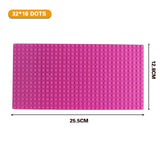 Classic City Road Street Baseplate Block Straight Crossroad Curve T-Junction DIY Assembly Building Blocks Parts Base Plate Gift
