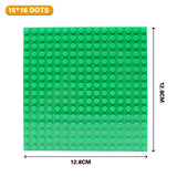 Classic City Road Street Baseplate Block Straight Crossroad Curve T-Junction DIY Assembly Building Blocks Parts Base Plate Gift