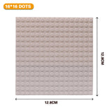 Classic City Road Street Baseplate Block Straight Crossroad Curve T-Junction DIY Assembly Building Blocks Parts Base Plate Gift