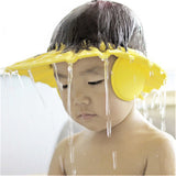 3 Colors Hot EVA Child Baby Kids Bathing Shower Eye Ear Protector Head Cover Washing Hair Cap