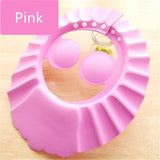 3 Colors Hot EVA Child Baby Kids Bathing Shower Eye Ear Protector Head Cover Washing Hair Cap