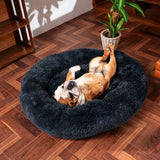 Thick cutton round dog bed super soft long plush pet cat mat for dogs nest Cushion Bed winter warm  pets sofa Dog Kennel