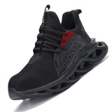 Steel Toe Indestructible Sneakers with Breathable Air Mesh