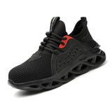 Steel Toe Indestructible Sneakers with Breathable Air Mesh