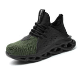 Steel Toe Indestructible Sneakers with Breathable Air Mesh