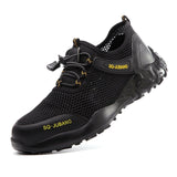 Steel Toe Indestructible Sneakers with Breathable Air Mesh