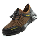 Steel Toe Indestructible Sneakers with Breathable Air Mesh