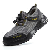 Steel Toe Indestructible Sneakers with Breathable Air Mesh