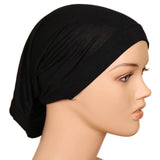Multicolor Soft Elastic Cotton Muslim Hijab Jersey Scarf