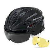 GUB K80 Cycling Helmet with Visor Magnetic Goggles Integrally-molded 58-62cm for Men Women