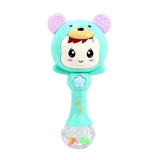 LED Flashing Baby Rattles Infant Bells Juguetes Music Hand Bells Rattles Newborn Baby Toy Early Educational Baby Toys 0-12M