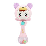 LED Flashing Baby Rattles Infant Bells Juguetes Music Hand Bells Rattles Newborn Baby Toy Early Educational Baby Toys 0-12M