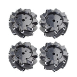 5/10/15KG Load 60/80/96mm Omni Mecanum Wheel with 4/6mm TT Hubs for Arduino Raspberry Pi DIY STEM Robot Car Chassis Toy Parts