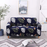 Tropical Leaves Elastic Sofa Cover Stretch Couch Slipcover Living Room Sectional Case Sofa Furniture Protector 1/2/3/4 Seater