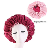 Muslim Women Night Sleep Cap Satin Elastic Bonnet Hat For Hair Care Head Cover Adjust Hair Loss Hat Beanies Skullies Islamic New
