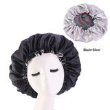 Muslim Women Night Sleep Cap Satin Elastic Bonnet Hat For Hair Care Head Cover Adjust Hair Loss Hat Beanies Skullies Islamic New