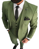 Slim Fit Groomsmen One Button Groom Tuxedos Peak Blue Lapel Men Suits Wedding Best Man 3 Pieces ( Jacket+Pants+Vest+Tie ) C825