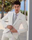 Slim Fit Groomsmen One Button Groom Tuxedos Peak Blue Lapel Men Suits Wedding Best Man 3 Pieces ( Jacket+Pants+Vest+Tie ) C825