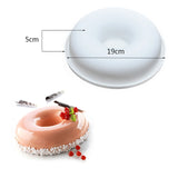 Silicone Cake Mold Wool Ball Shaped Mousse Mold Cake Dessert Baking Tray Heart Donuts Chocolate Mold Cake Decorating Tool