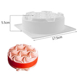 Silicone Cake Mold Wool Ball Shaped Mousse Mold Cake Dessert Baking Tray Heart Donuts Chocolate Mold Cake Decorating Tool