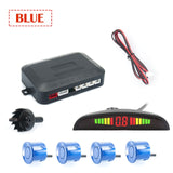 CarPro Parking Sensor Auto Parktronic Kit LED Display Auto Parking Radar with 4 Sensors  Reverse Backup Monitor Detector System