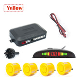 CarPro Parking Sensor Auto Parktronic Kit LED Display Auto Parking Radar with 4 Sensors  Reverse Backup Monitor Detector System