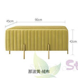 Nordic net red creative shoe stool living room home door footstool clothing store fitting room small sofa side stool - shopwishi 