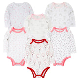 Kavkas New Baby Boys Bodysuit 6 PCS 3 PCS Long Sleeve Cotton Baby Boy Girl Clothes 0-3 months Newborn body bebe Clothing