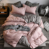 Pink Leopard Printed Plaid Dot Kids Bed Cover Set Duvet Cover Adult Child Bed Sheet and Pillowcase Comforter Bedding Set 61007