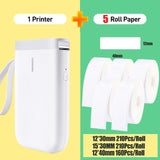 Niimbot D11 Wireless label printer Portable Pocket Label Printer Bluetooth Thermal Label Printer Fast Printing Home Use Office P